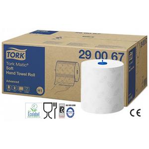 Tork Maticpapierové utierky v kotúči H1 Advanced  + recykel Biela 2 21x25 120016 - Papierový program | ***