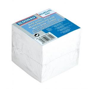 Bloček kocka nelepená 83x83x75 mm biela - Plastobal