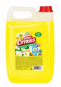 GOLD CYTRUS harmanček 5 L, prostriedok na umývanie riadu - Čistiace prostriedky | ***