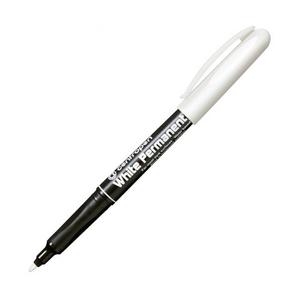 Permanentný popisovač Centropen 2686 biely - Plastobal