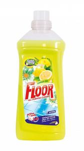 FLOOR citrón 1L, univerzálny prípravok s mydlom na všetky povrchy - Plastobal