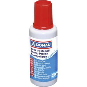 Pečiatková farba DONAU červená 30ml - Plastobal