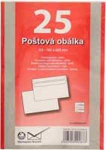 Poštové obálky C5 samolepiace, 25 ks - Plastobal