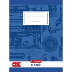 Zošit Herlitz 420 čistý 70g/m2 - Plastobal