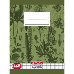 Zošit Herlitz 445 A4 štvorčekový 70g/m2 - Plastobal