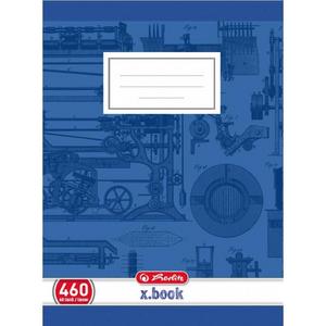 Zošit Herlitz 460 A4 čistý 70g/m2 - Plastobal