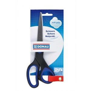 Nožnice DONAU Soft grip 20cm modré - Plastobal