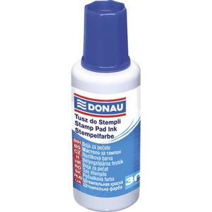 Pečiatková farba DONAU modrá 30ml - Plastobal