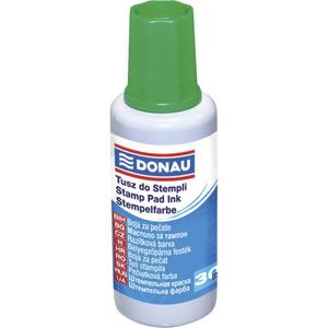 Pečiatková farba DONAU zelená 30ml - Plastobal