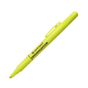 Zvýrazňovač Centropen 8722 žltý - Plastobal