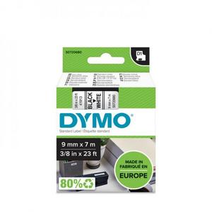 Samolepiaca páska Dymo D1 9 mm biela/čierna - Plastobal