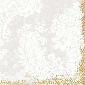 Obrúsky 3-Ply 33X33Cm Royal White [50 ks] - Plastobal