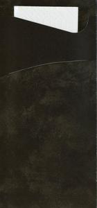 Duni sacchetto tissue Black - 190x85 mm [100 ks] - Plastobal