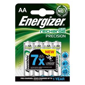 Batéria Energizer dobíjateľná AA-HR6/4 ks 2300 mAh tužková - Plastobal