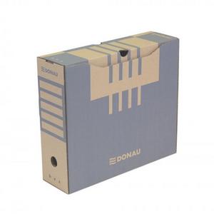 Archívny box DONAU 100mm hnedý - Plastobal