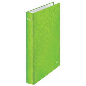 Zakladač 4-krúžkový Leitz WOW celoplastový 4cm zelený - Plastobal