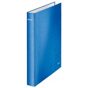 Zakladač 4-krúžkový Leitz WOW celoplastový 4cm modrý - Plastobal
