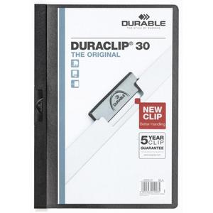 Obal s klipom DURACLIP Original 30 čierny - Plastobal