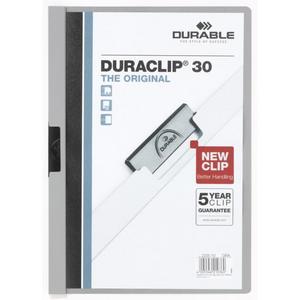 Obal s klipom DURACLIP Original 30 sivý - Plastobal
