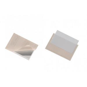 Samolepiace vrecko vizitkové s otvorom zhora DURABLE 94x61mm 10ks - Plastobal