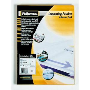 Laminovacie fólie Fellowes A3 80 mic. adhezívne - Plastobal