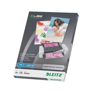 Laminovacie fólie Leitz A4 100 mic - Laminovacie fólie lesklé | ***