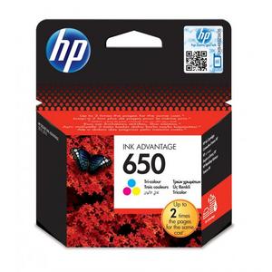 Atramentová náplň HP CZ102AE HP 650 pre Deskjet Ink Advantage 1515/2515/2545/2645 color (2 - Plastobal
