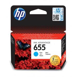 Atramentová náplň HP CZ110AE HP 655 pre Deskjet Ink Advantage 3525/4615/4625/5525 cyan (60 - Plastobal