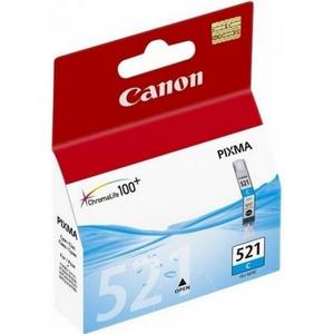 Atramentová náplň Canon CLI-521 pre pre MP 540/620/630/980/iP 3600/4600 cyan (460 str.) - Plastobal