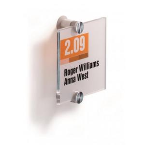 Informačná tabuľka Crystal Sign 105x105 mm - Plastobal