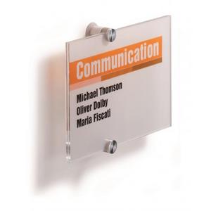 Informačná tabuľka Crystal Sign 210x148 mm - Plastobal