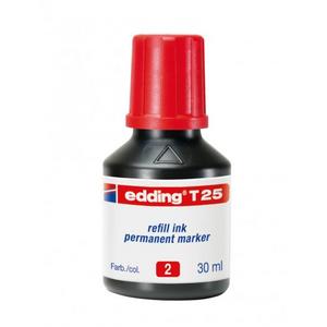 Atrament edding T 25 červený - Plastobal