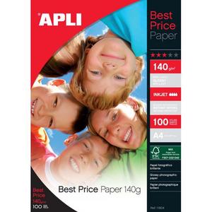 Fotopapier APLI A4 lesklý 140g 100 hárkov - Plastobal