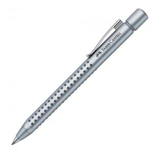 Guľôčkové pero Faber Castell Grip 2011 strieborné - Plastobal