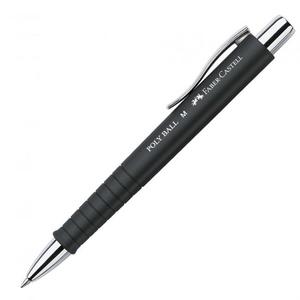 Guľôčkové pero FABER-CASTELL Poly Ball čierne - Plastobal