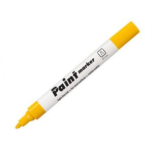 Lakový popisovač Centropen 9100 žltý - Plastobal