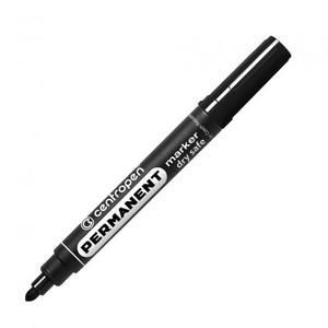Permanentný popisovač Centropen 8510 čierny - Plastobal