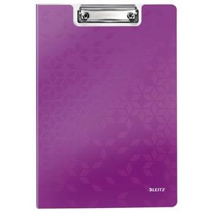 Dosky s klipom Leitz WOW purpurové - Plastobal