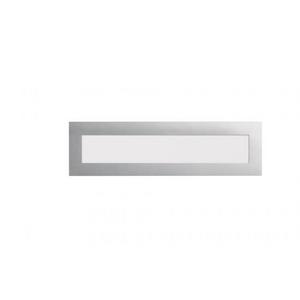 Magnetický DURAFRAME MAGNETIC Top pre A4, 210x40 mm, strieborný - Plastobal