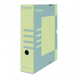 Archívny box DONAU 80mm hnedý - Plastobal