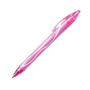 Gélové pero Bic Gelocity Quick Dry ružové - Plastobal