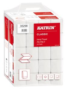 Utierky skladané ZZ KATRIN 35298 biele. 2vr. Handy pack 22,4cm x 23cm 4000ks HY616940 - Skladané | ***