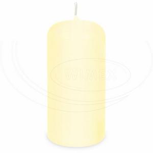 Sviečka valcová béžová O80 x 200 mm [1 ks] - Plastobal