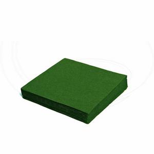 Obrúsok (PAP-FSC Mix) 1vrstvý tmavozelený 33 x 33 cm [100 ks] - Plastobal
