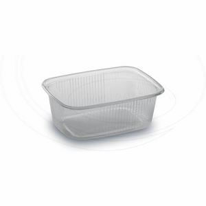 Miska (PP) hranatá priehľadná 108 x 81 mm 200ml [100 ks] - Plastobal