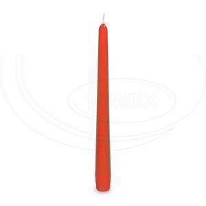 Sviečka kónická červená O23 x 245 mm [10 ks] - Plastobal