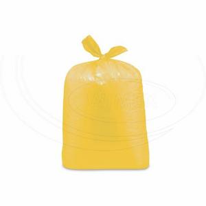 Vrecia na odpadky žlté 70x110cm, 120 l, Typ 40 [25 ks] - Plastobal