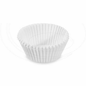 Cukrárenský košíček (PAP) biely O40 x 24 mm [1000 ks] - Plastobal