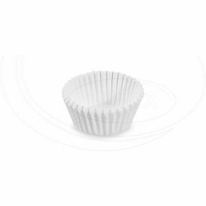 Cukrárenský košíček (PAP) biely O28 x 16 mm [1000 ks] - Plastobal
