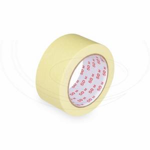 Lepiaca páska krepová žltá 50mm x 50m [1 ks] - Plastobal